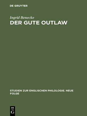 cover image of Der gute Outlaw
